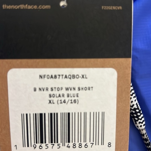 $45 The North Face Blue Shorts XL 14/16 - Picture 5 of 5